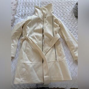 Express Cream Trench Coat